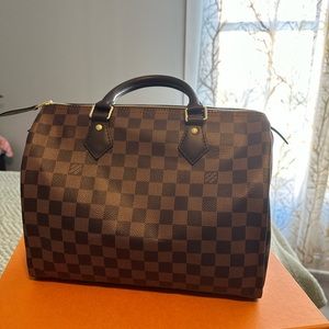 Louis Vuitton Speedy 30 Damier Ebene
